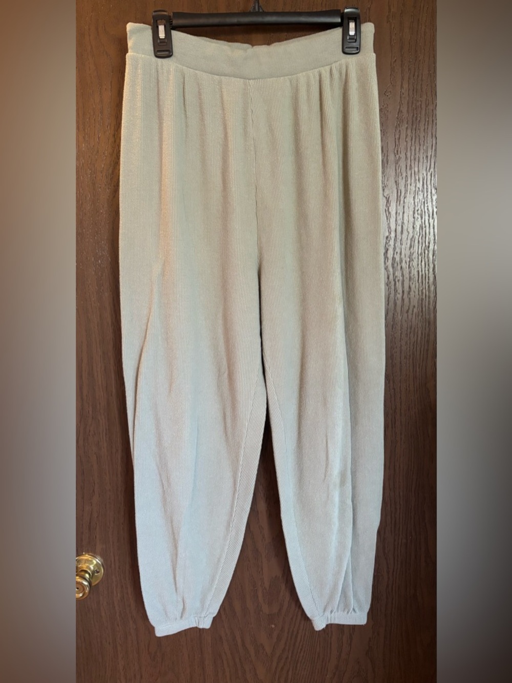 SKIMS Waffle Knit Jogger & Bralette Set